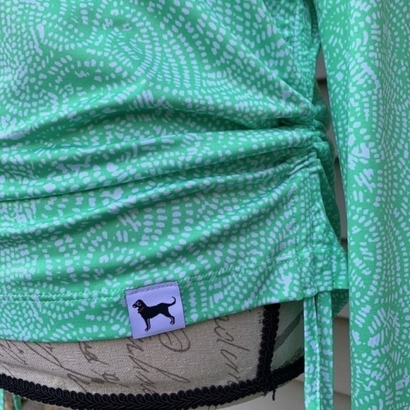 The Black Dog Ladies Outfitters Half Zip - Minty Green - Picture 7 of 16